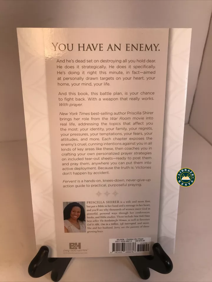 Fervent: A Woman's Battle Plan to Serious, Specific, and Strategic Prayer by Priscilla Shirer - Image 3