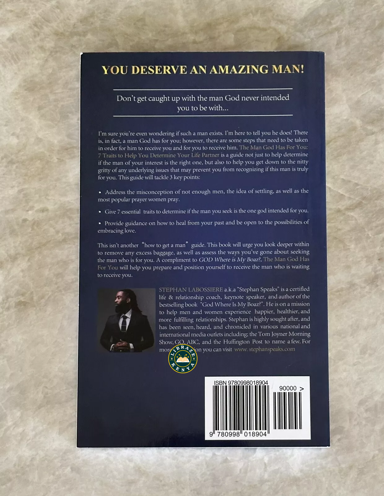 The Man God Has for You: 7 traits to Help You Determine Your Life Partner Paperback by Stephan Labossiere - Image 3