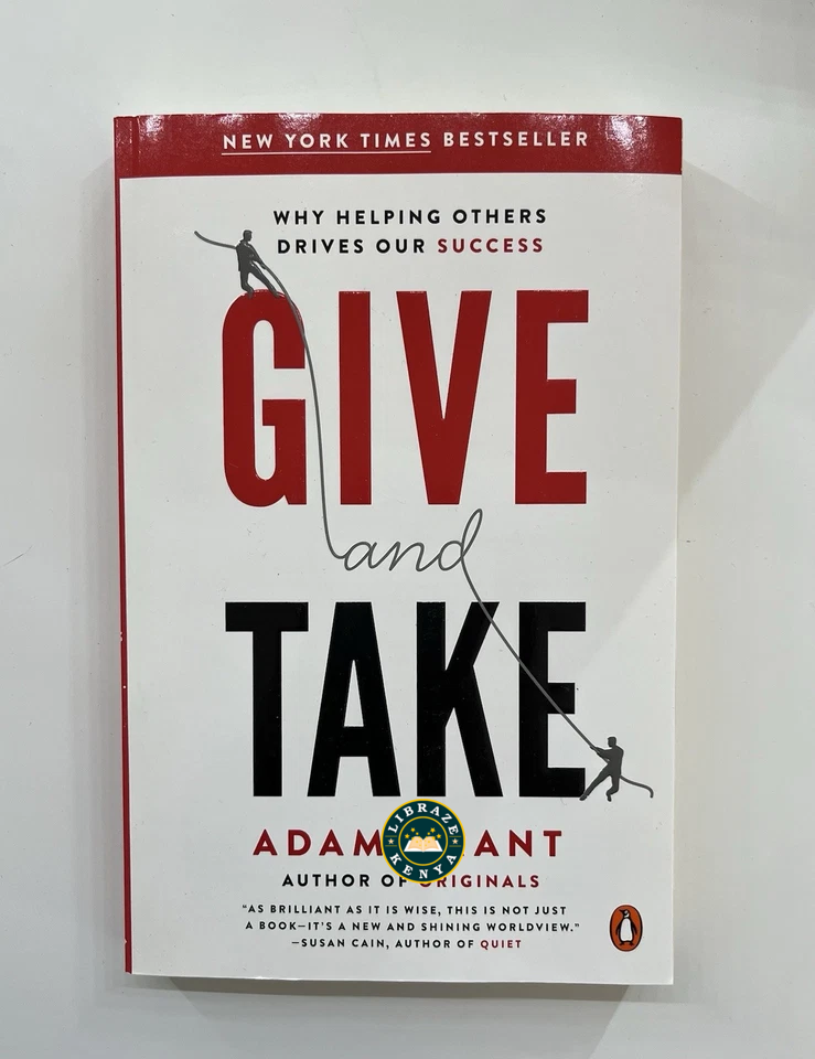 Give and Take: Why Helping Others Drives Our Success Paperback – by Adam Grant (Author) - Image 2