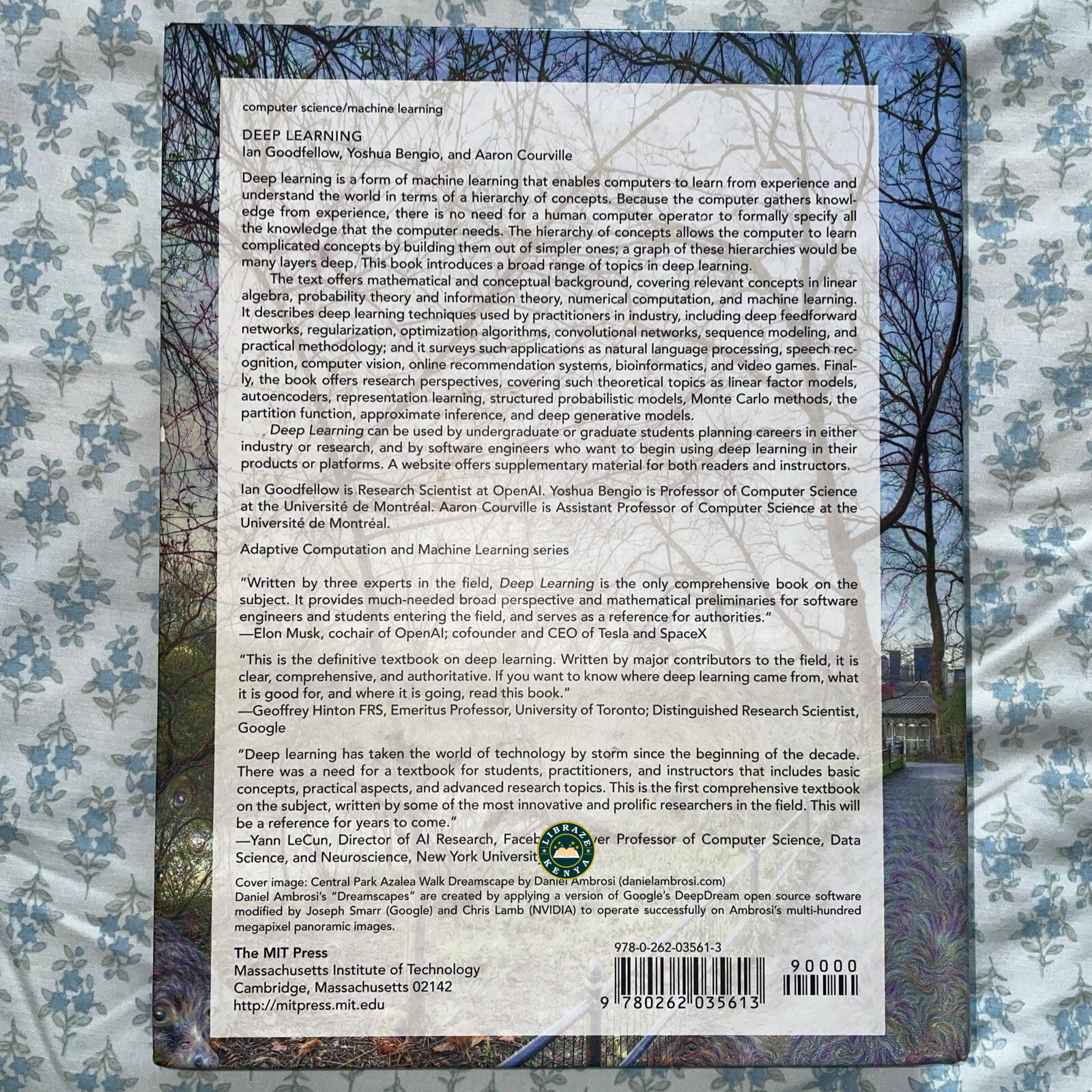 Deep Learning (Adaptive Computation and Machine Learning series) by Ian Goodfellow , Yoshua Bengio & Aaron Courville - Image 3