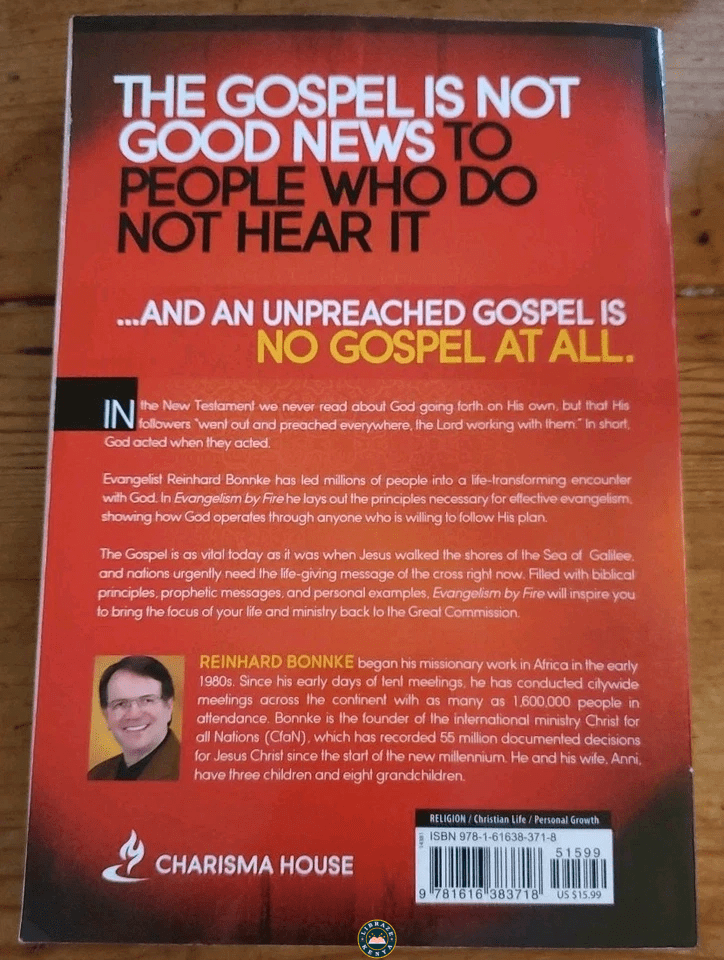 Evangelism by Fire-Keys for Effectively Reaching Others With the Gospel Paperback –by Reinhard Bonnke - Image 3