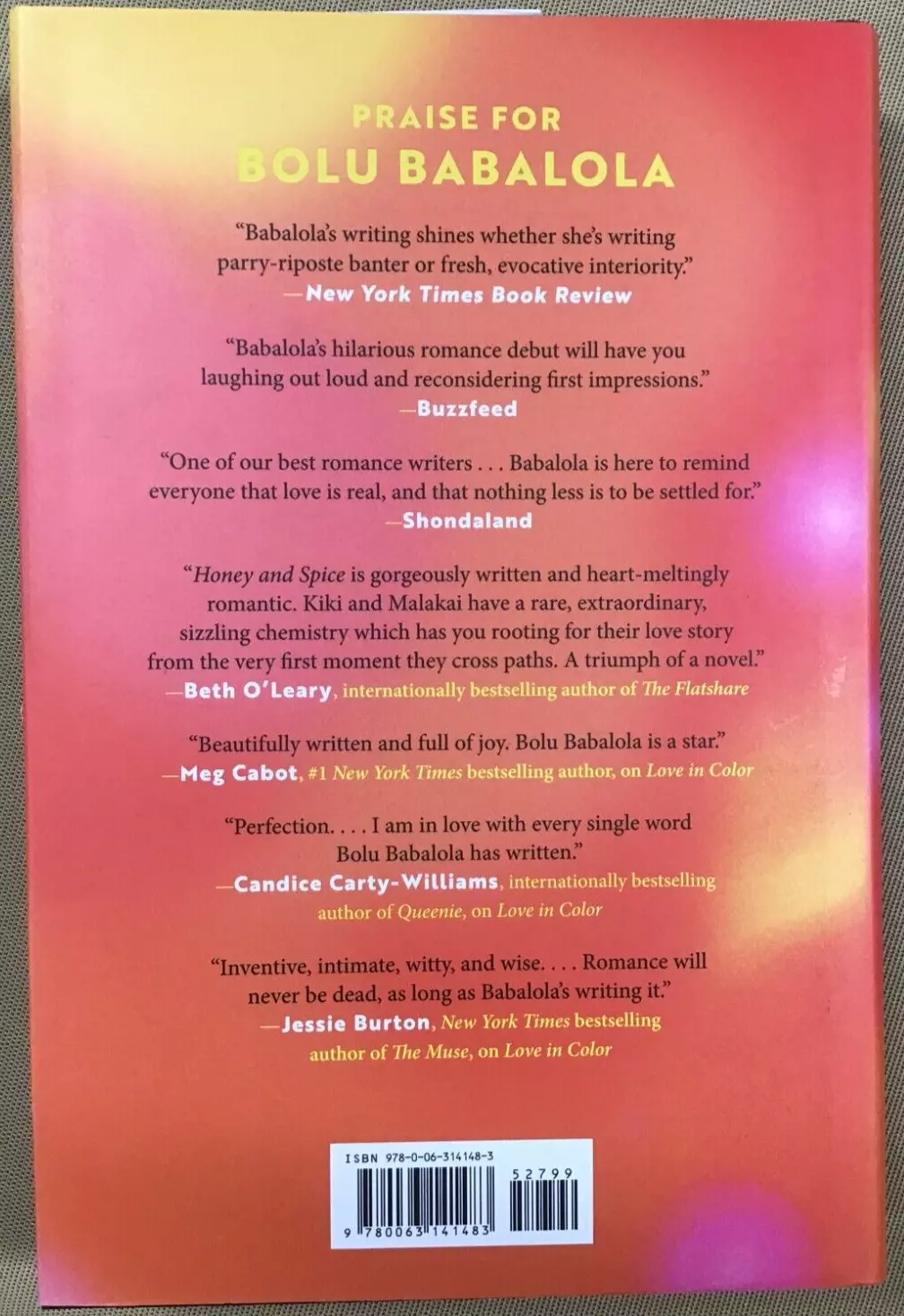 Honey and Spice: A Novel Paperback – by Bolu Babalola - Image 3
