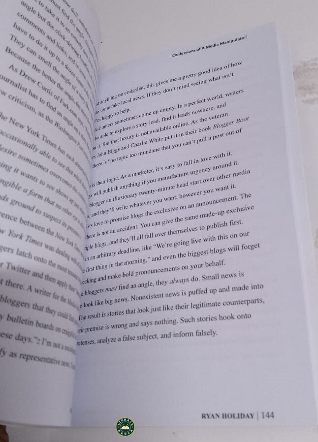 Trust Me, I'm Lying: Confessions of a Media Manipulator Paperback – by Ryan Holiday - Image 4