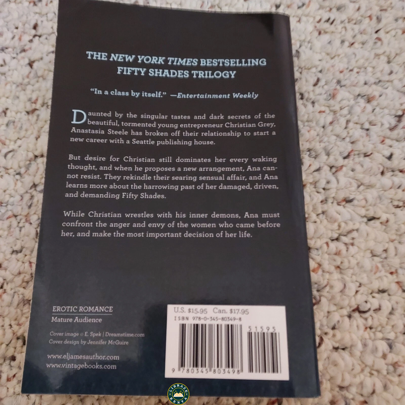 Fifty Shades Darker Book II Paperback – by E. L. James - Image 5