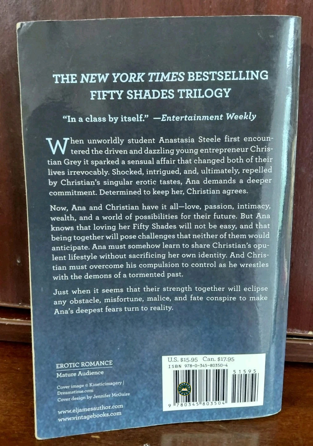 Fifty Shades Freed-A Novel Paperback – by James E L - Image 3