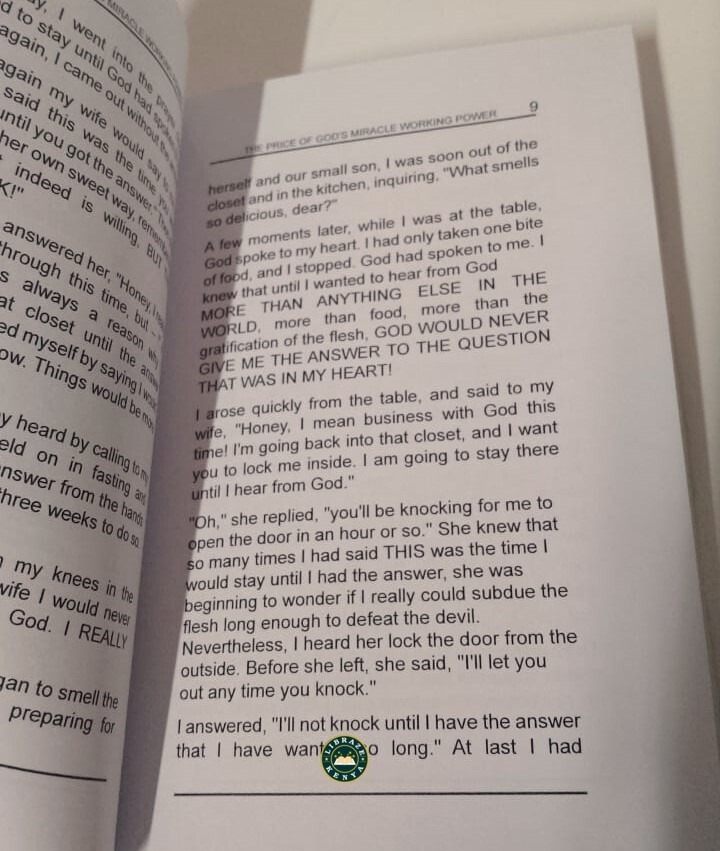 The Price of God's Miracle Working Power New Paperback – by A. A. Allen & Asa Alonso Allen - Image 3