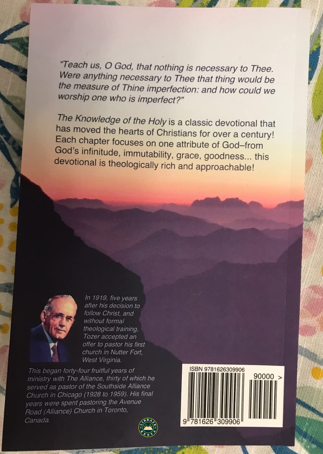 The Knowledge of the Holy by A.W. Tozer-Understanding God’s Nature and Deepening True Christian Faith Paperback - Image 3