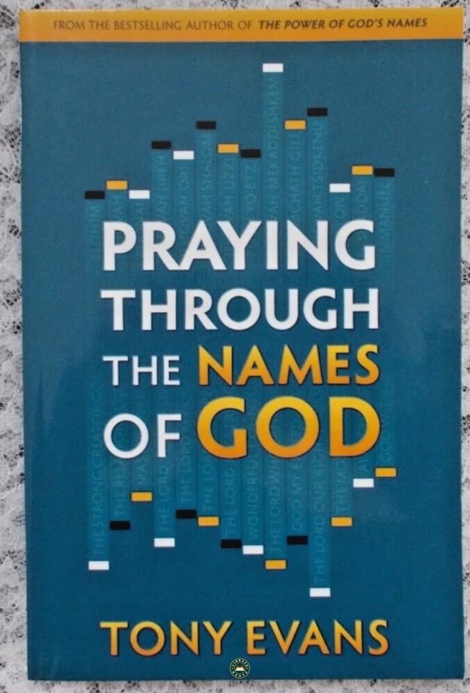 Praying Through the Names of God by Tony Evans | Christian Prayer & Spiritual Growth Paperback in Kenya - Image 2
